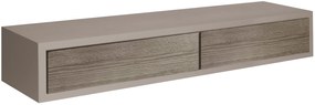 Mensola a muro Domino rettangolare in mdf L 88.2 x H 13.4 x P 20 cm