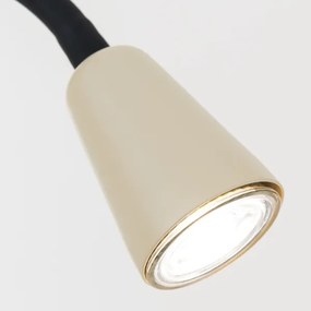 Orion - Lampada da tavolo flessibile con clip DOTTY 1xGU10/10W/230V beige/nero