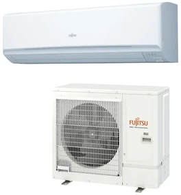 Condizionatore a muro monosplit inverter FUJITSU KM 30000 BTU classe raffreddamento A++, classe di riscaldamento A+, bianco