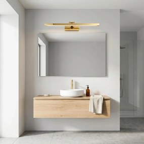 Applique da bagno LED APP1862-1W 80 cm GOLD