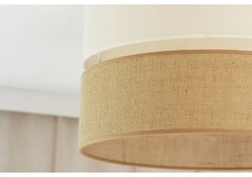 Brilagi - Lampada a soffitto ROYAL YUTE 1xE27/15W/230V Ø40 cm beige crema