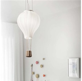 Ideal Lux - Lampadario a sospensione con filo DREAM BIG 1xE27/42W/230V diametro 30 cm