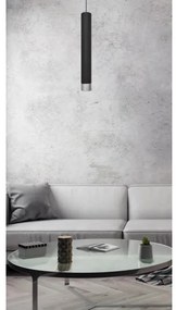 LED Lampadario a sospensione con filo TUBA 1xGU10/4,8W/230V