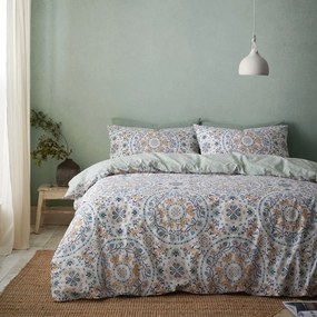 Biancheria da letto singola 135x200 cm Safiya Mandala - Pineapple Elephant