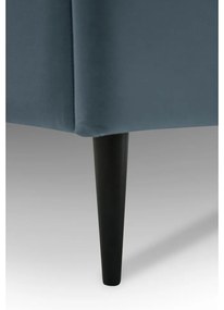 Letto blu per bambini con contenitore 120x200 cm Rainbow - Scandic