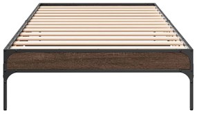Giroletto rovere marrone 90x200 cm legno multistrato e metallo