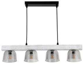 Rabalux 3120 - Lampadario su corda CARDAMON 4xE14/40W/230V