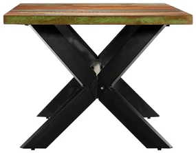 Tavolo da pranzo 200x100x75 cm in legno massello di recupero