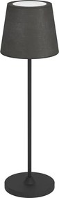 Eglo 75938 - Lampada da tavolo LED dimmerabile ricaricabile LEONERO LED/3,8W/5V 2000 mAh nero
