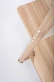 Libreria in legno massiccio di rovere, altezza 216 cm Muse - Gazzda