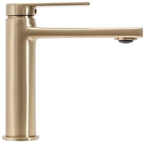 REA-B6555 - Miscelatore per lavabo VERSO 16,5 cm oro spazzolato