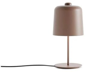 Luceplan - Zile Lampada da Tavolo H42 Opaco Rosso Mattone Luceplan