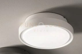 Plafoniera per esterni petar 2 luci attacco e27 bianco