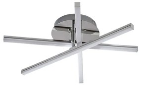 Lindby - Korona LED Plafoniera 4-Step Chrome Lindby