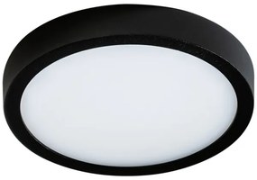 Azzardo AZ4235 - Plafoniera LED MALTA LED/12W/230V diametro 17 cm nero