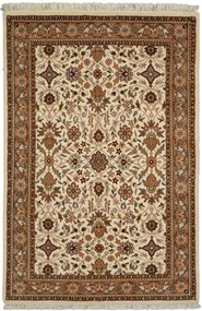 Persian Tappeto 120 x 180 Beige (Indian) Annodato A Mano