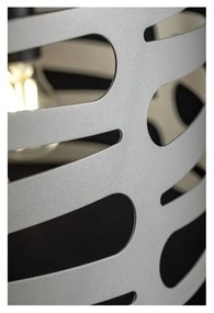 Apparecchio a sospensione grigio con paralume in metallo Marisa - GTV