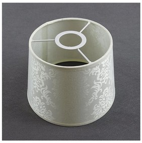 Paralume di ricambio universale MIKA E27 14x19,5 cm color crema