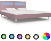 Giroletto con Luci LED Rosa in Tessuto 180x200 cm cod mxl 58792