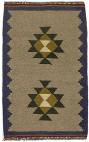 Kilim Tappeto persiano 100x60 Marrone (Iran) Annodato A Mano