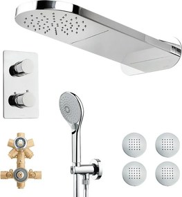 Kit incasso doccia BOSSINI Sydney cromato
