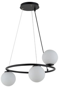 Lampadario a sospensione con filo GAMA 3xG9/12W/230V nero