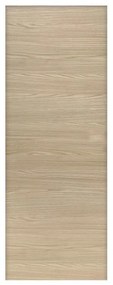 Pannello per porta d'ingresso rivestito melamina rovere naturale L 95 x H 215 cm, Sp 0.6 mm