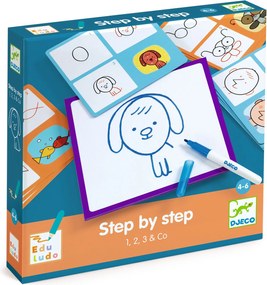 Eduludo - pittura passo dopo passo - 1, 2, 3 & Co