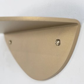 Mensola beige in metallo 34 cm Pipa – Spinder Design