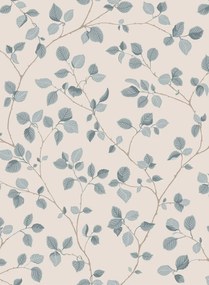 Sandberg Carta da parati Bokskog - Misty Blue