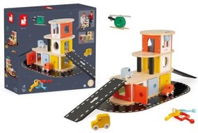 Janod - Garage in legno BOLID