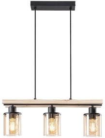 Rabalux 72083 - Lampadario a cavo NIYLAH 3xE27/25W/230V