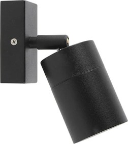 Lampada da parete per esterni nera orientabile IP44 - Solo