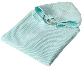 Poncho per bambini color menta in mussola 3-6 anni Juno – Foutastic