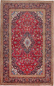 Kashan Tappeto persiano 310x200 Rosso (Iran) Annodato A Mano