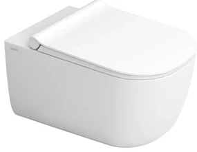 Wc sospeso Rimless Mirto in ceramica lucida con scarico a parete