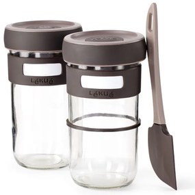 Set per lievito madre con spatola 2 pz 700 ml – Lékué