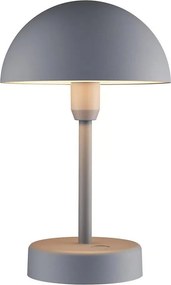 Nordlux - Lampada da tavolo ricaricabile dimmerabile per esterni ELLEN LED/2,8W/3,7V IP44 grigio