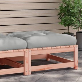 Poggiapiedi Da Giardino Con Cuscino Legno Massello Di Douglas /