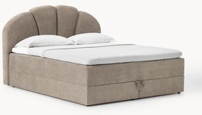 Letto boxsrping con vano contenitore Romia