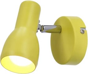 Applique PICARDO 1xE14/40W/230V giallo