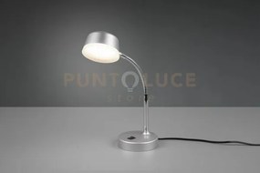 Kiko lampada da studio alluminio flessibile h. 41cm a led 4,5w 500l...