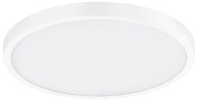 Plafoniera Moderna Fueva A In Alluminio Bianco Led Integrato 20W 2700 6500K Ip20