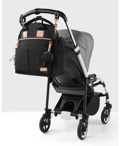 Skip Hop - Zaino fasciatoio 6in1 SUITE SET nero per passeggino