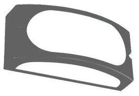 Applique da esterno 1xE27/10W/230V IP54 grigio