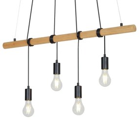 Briloner 4015045 - Lampadario a sospensione con filo 4xE27/25W/230V