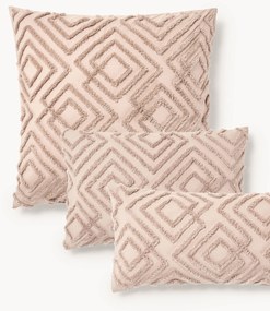 Federa in percalle di cotone con design a ciuffi Phil