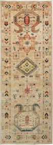 Samarkand Tappeto orientale 200 x 80 Beige (Pakistan) Annodato A Mano