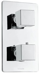 Kit incasso doccia Quadro cromato