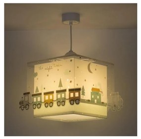 Dalber D-63532 - Lampadario per bambini TRAIN 1xE27/60W/230V